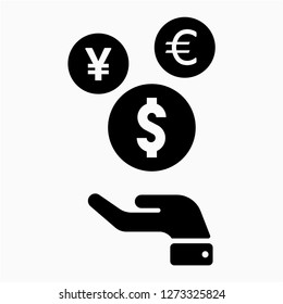 Glyph mutual pixel perfect vector icon