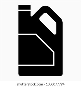 Glyph Pipe cleaner vector icon