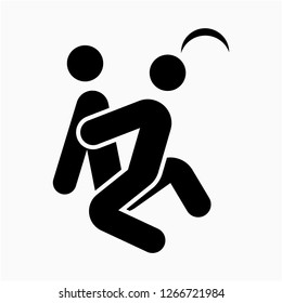 Glyph Pisces pixel perfect vector icon