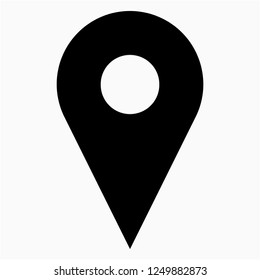 Glyph position vector icon