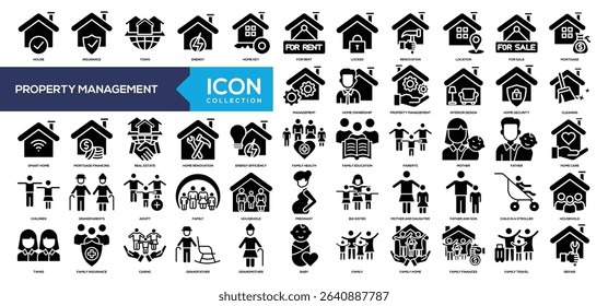 Glyph - Property Management Icon Collection
