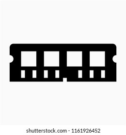 Glyph RAM pixel perfect vector icon