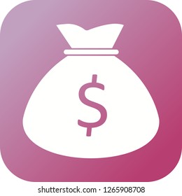 glyph round corner multi color gradient BG