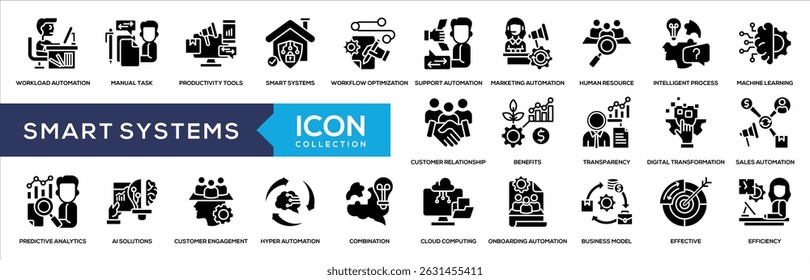 Glifo - Colección de iconos de sistema inteligente