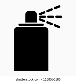 Glyph sprayer pixel perfect vector icon