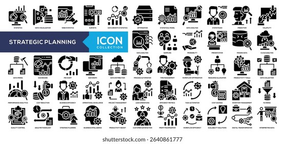 Glyph - Strategic Planning Icon Collection