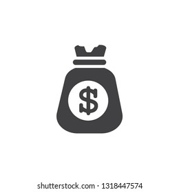 Glyph style bag icon