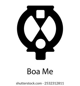 Ein Symbol im Symbolstil von boa me 