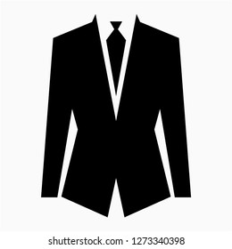 Glyph suit pixel perfect vector icon