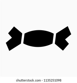 Glyph sweet candy pixel perfect vector icon