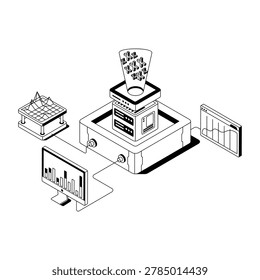 Glyph Tableau tool with charts, reports, and business data visualization.