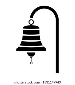 Glyph vector icon of lamp.