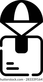 Glyph vector icon representing the Creator Economy concept tailored for dropshipping and online business applications.