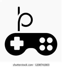 Glyph video game pixel perfect vector icon