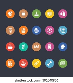 Glyphs Colored Vector Icons 20