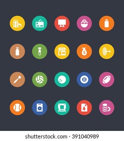 Glyphs Colored Vector Icons 25