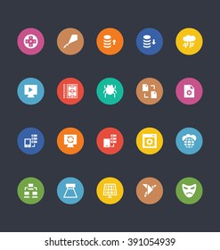 Glyphs Colored Vector Icons 29
