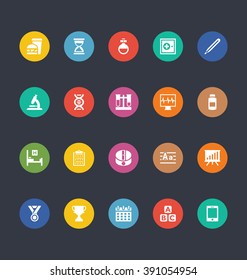 Glyphs Colored Vector Icons 34