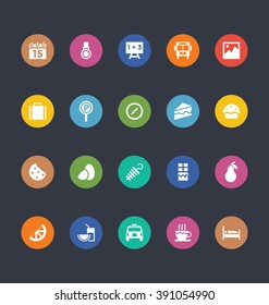 Glyphs Colored Vector Icons 35