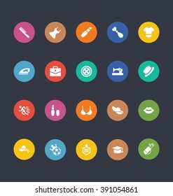 Glyphs Colored Vector Icons 45