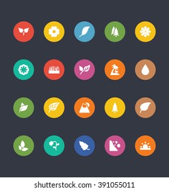 Glyphs Colored Vector Icons 50