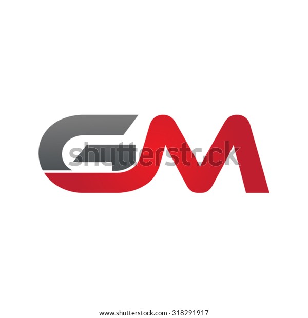 Gm Company Group Linked Letter Logo Stock Vector (Royalty Free) 318291917