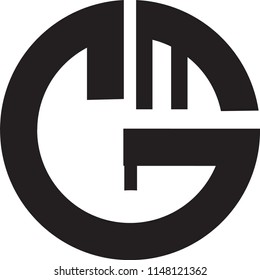 gm letter vector logo