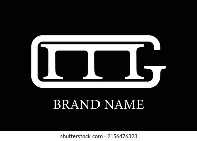 GM MG Letter Initial Logo Design Template.Vector illustration logo design.