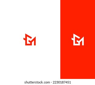 GM, MG Letter Logo Vector Template Abstract Monogram Symbol . Usable for Business sport, technology, fashion, digital And future creative logo