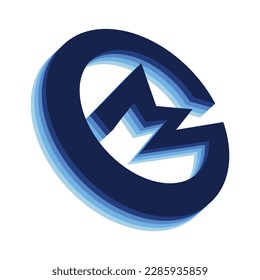 GM MG logo icon template 2