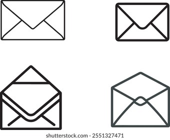 Gmail icon, Mail, Gmail icon vector design. Gmail icon set. Gmail icon vector.