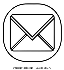 Gmail Icon Vector on White Background