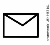 Gmail Logo Icon, Outline Gmail Icon Design 