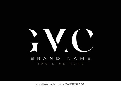 GMC abstract letter logo design. This logo is designed by three abstract letters.