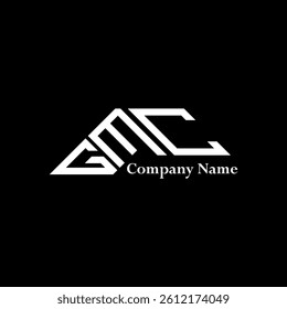GMC logo design, GMC simple and modern logo. GMC luxurious alphabet design  