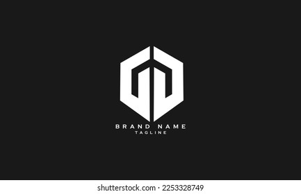 GMD. MGD, MDG, Resumen diseño del logotipo de la letra inicial del monograma
