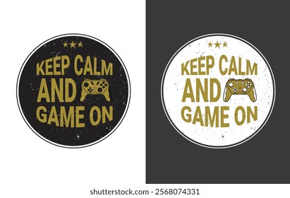 Gming t-shirt design. T-shirt design vector.