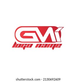 GMK letter logo. The initials GMK typography installs white color to match your brand or business logo and others