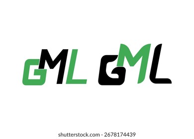 GML logo design vector art