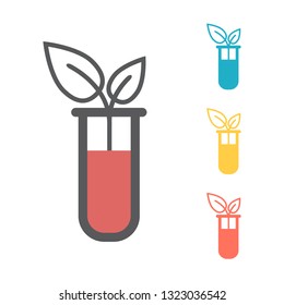 GMO icon. Simple sign illustration. GMO symbol design. Can be used for web, print and mobile