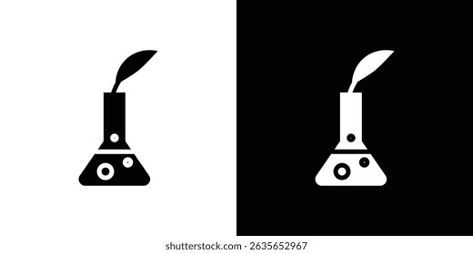GMO icon Vector in flat style. Collection silhouettes