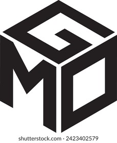 GMO Polygon logo design, icon, symbol, vector file, 