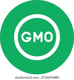 Gmo Vector Icon Design Illustration