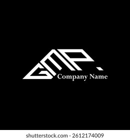 GMP logo design, GMP simple and modern logo. GMP luxurious alphabet design  