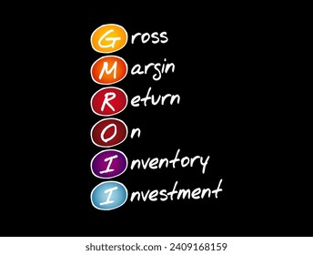 GMROII - Rentabilidad bruta del margen sobre las inversiones en inventarios, contexto del concepto de negocio