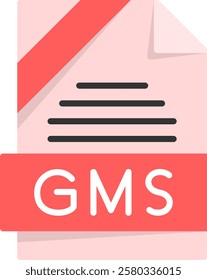 GMS Flat Style Icon Design