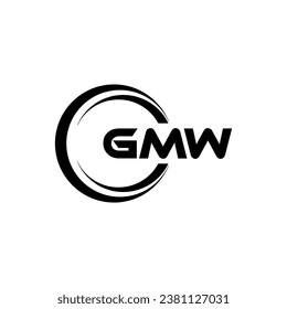 GMW Logo Design, Inspiration for a Unique Identity. Modern Elegance and Creative Design. Watermark Your Success with the Striking this Logo.