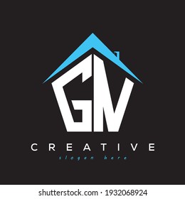 GN letter creative property logo