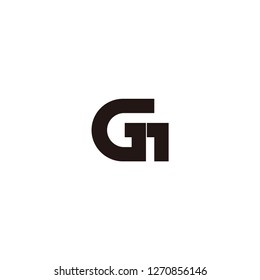 gn letter logo. g letter logo