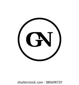 GN monogram letters 